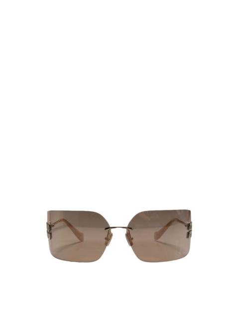 Miu Miu shield-frame sunglasses