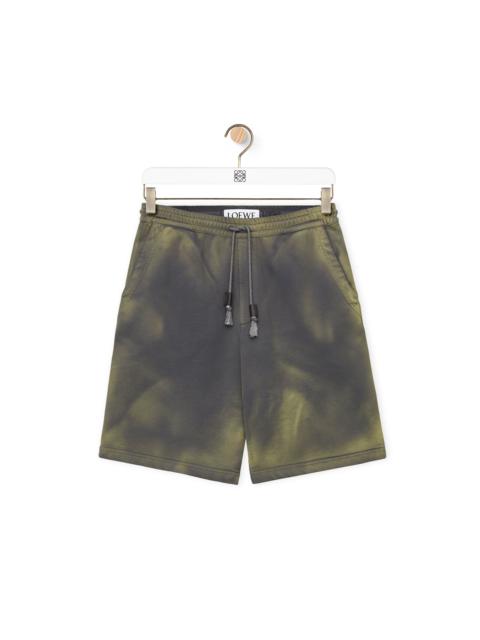 Loewe Washed shorts in cotton