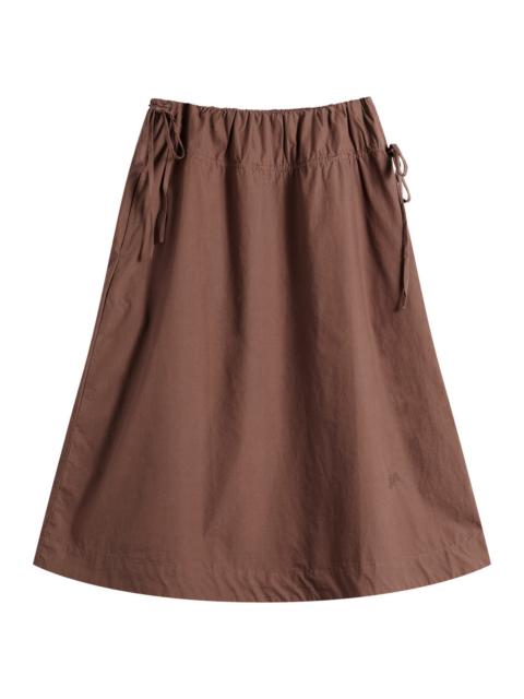 DAMSON MADDER. Damson Madder Caspia Volume Midi Skirt