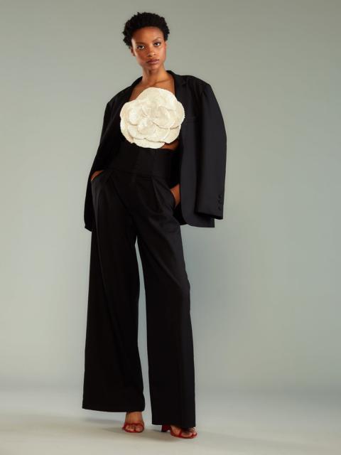 CYNTHIA ROWLEY Corset Waist Pants