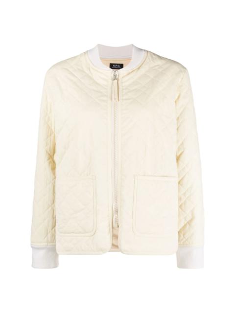 A.P.C. Elea quilted jacket