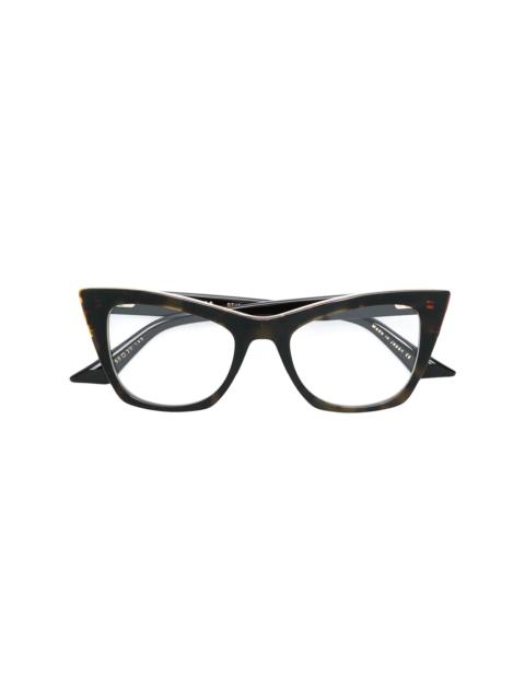 DITA Showgoer square cat eye glasses