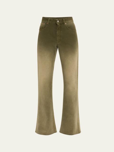 MM6 Maison Margiela Ombré Flare Jeans