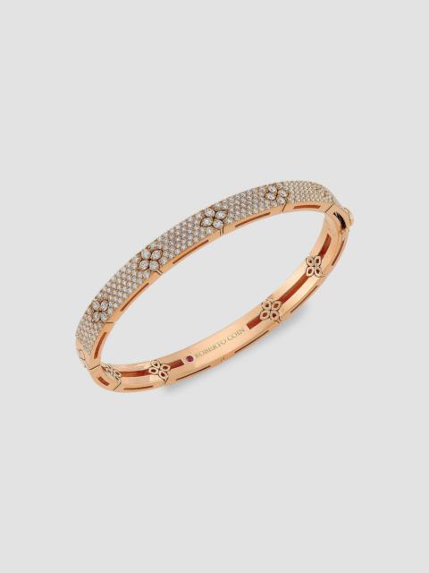 ROBERTO COIN Women's Love In Verona 18K Rose Gold & 2.20 TCW Diamond Bangle Bracelet - Rose Gold