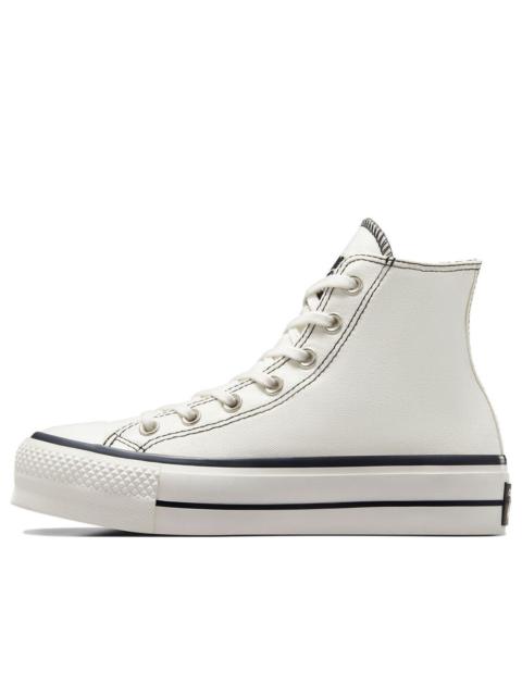 Converse (WMNS) Converse Chuck Taylor All Star Lift Platform Hi Shoes 'White Black' A07113C