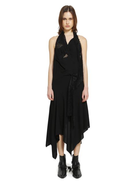 Junya Watanabe Asymmetric Lace Slip Dress