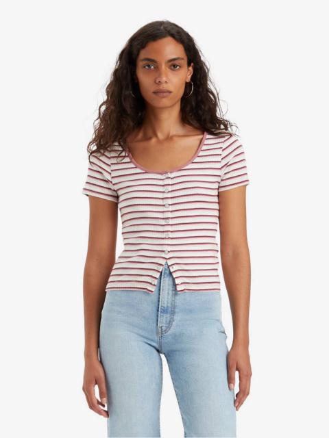 Levi's BRITT SNAP-FRONT TOP