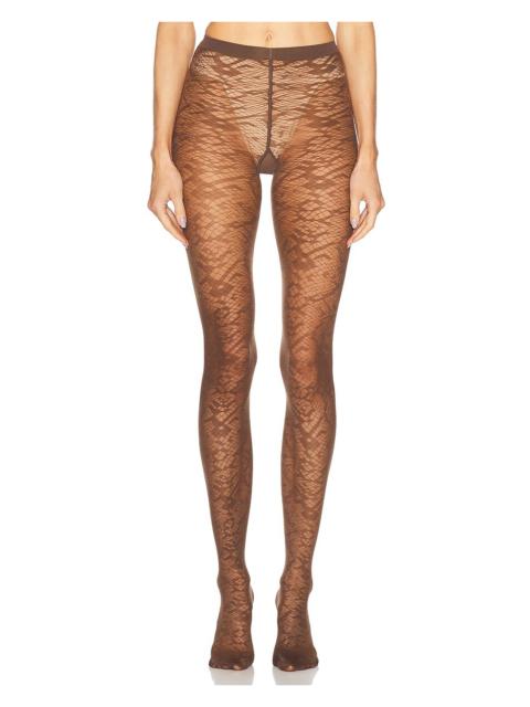 Wolford Snake Jacquard Tights