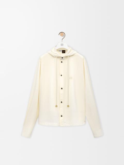 Loewe Hooded shirt in lyocell
