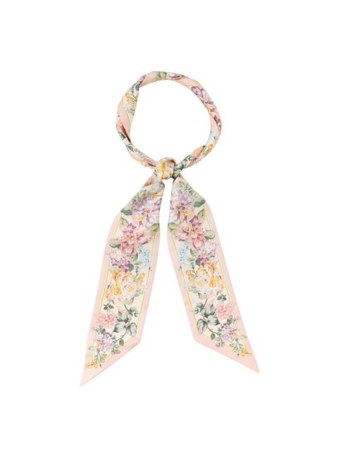 Zimmermann PRINTED SILK RIBBON SCARF