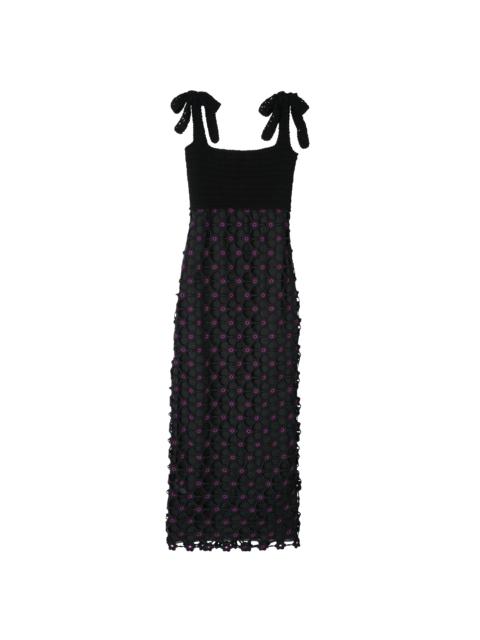 Dress Black - Macramé crochet