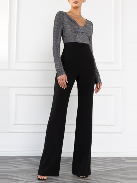 Black Halo Rafaela Color Block Jumpsuit