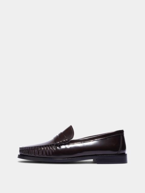 Aeyde Terry Polido Leather Loafers