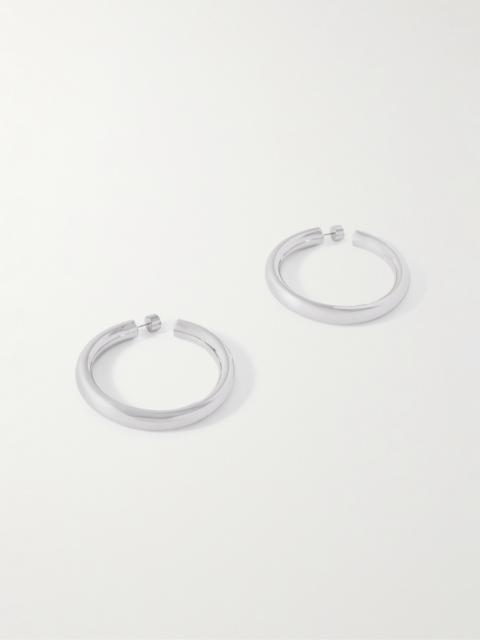JENNIFER FISHER Jamma Silver-plated Hoop Earrings