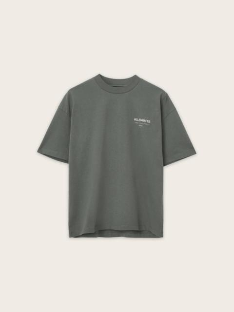 ALLSAINTS UNDERGROUND OVERSIZED CREW NECK T-SHIRT