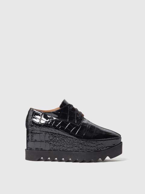 Stella McCartney Limited-Edition Elyse Crocodile Platforms