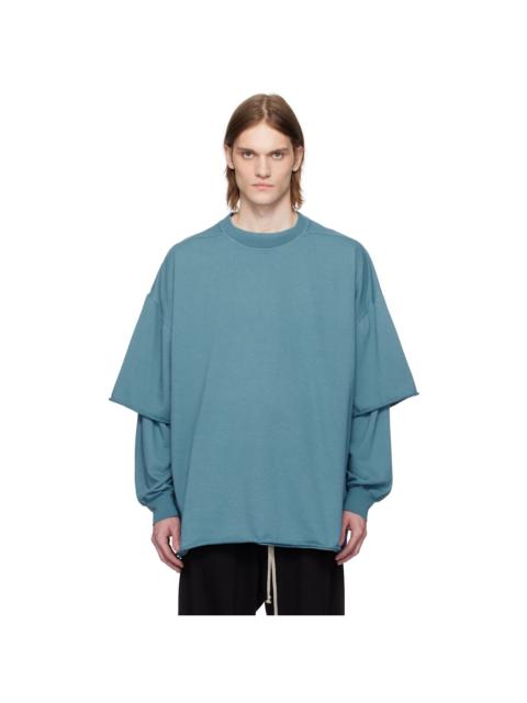 Rick Owens DRKSHDW Blue Hollywood Tommy Hustler T-shirt