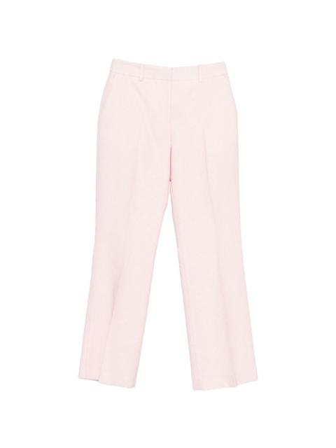 CASABLANCA monogram-pattern trousers