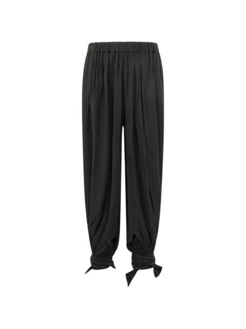 THE ANDAMANE Noor tied-cuff trousers