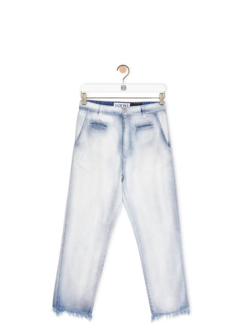 Loewe Fisherman jeans in denim