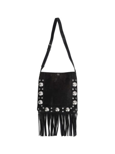 Valentino Nellcôte Suede Cross-body Bag