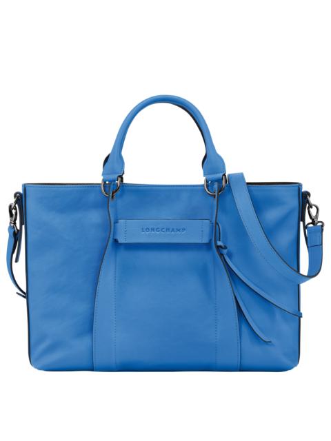 Longchamp Longchamp 3D L Handbag Cobalt - Leather