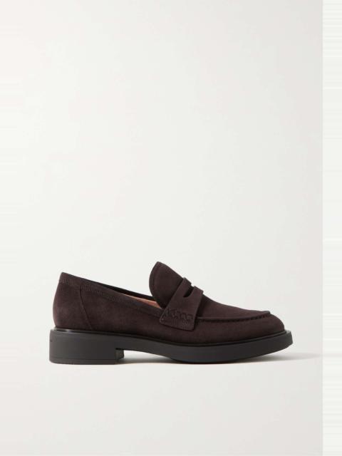 Gianvito Rossi Harris 20 suede loafers