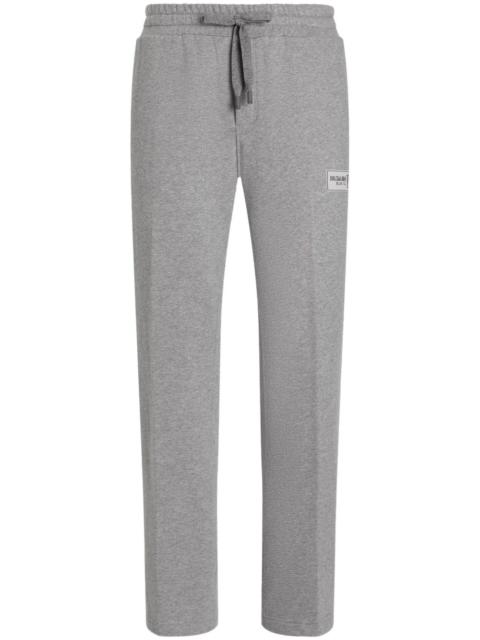 Dolce & Gabbana logo-patch track pants