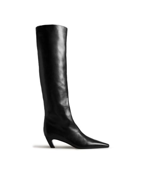 KHAITE The Davis 50mm leather boots
