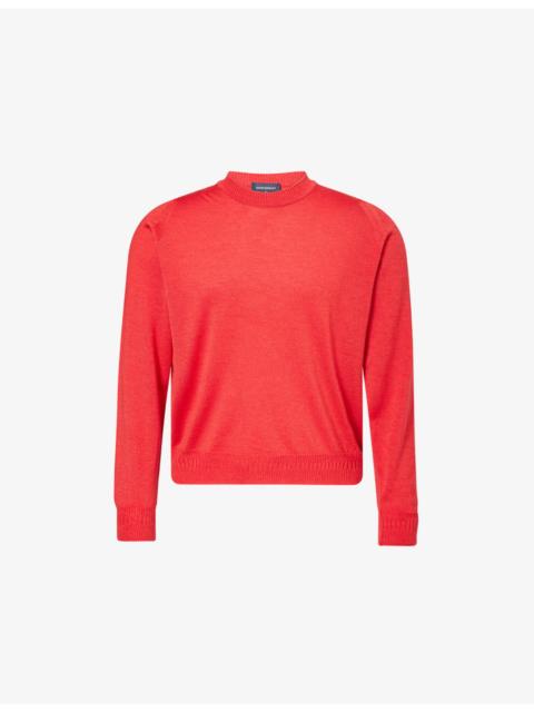 JOHN SMEDLEY John Smedley x Bill Nighy Crewneck Cashmere-Silk Jumper