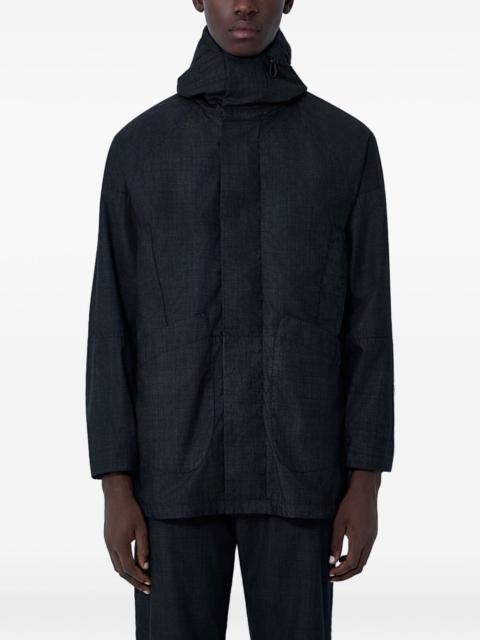 Massimo Osti Studio hooded patch-pocket jacket