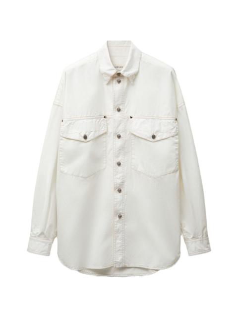 VERSACE cotton-poplin shirt