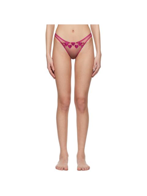 Agent Provocateur Pink Liliya Thong