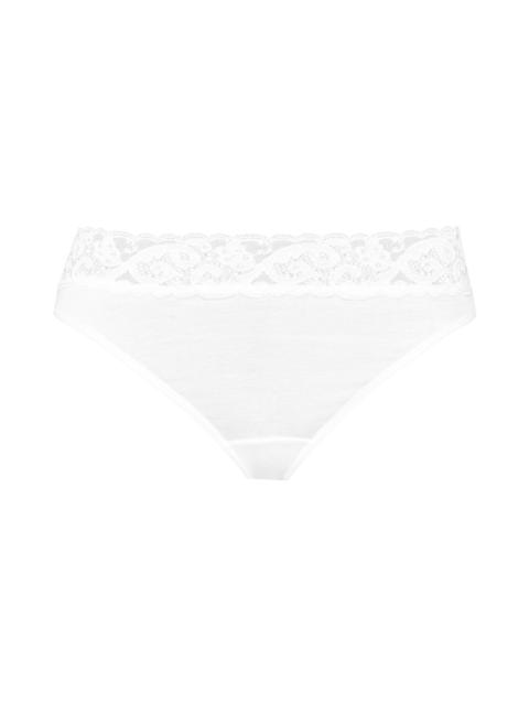 HANRO Moments Cotton High Cut Brief