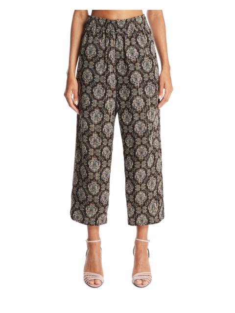 UNDERCOVER Multicolor Printed Silk Pants
