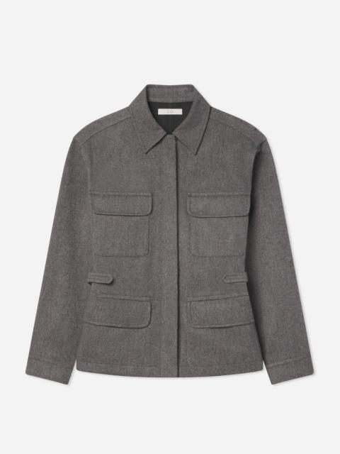 CO Workwear Shirt Jacket in Wool Cashmere