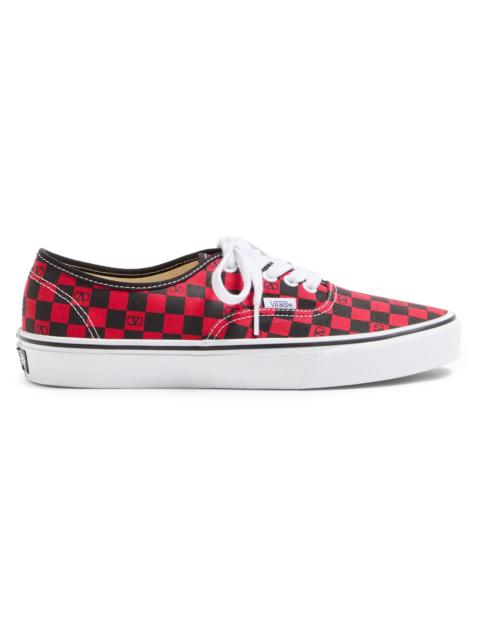 Valentino Men's Garavani and Vans Men's Low-Top Sneakers - Red Black