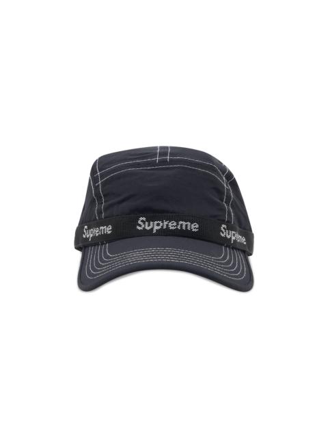 Supreme Supreme Pigment Canvas S Logo 6-Panel 'Black' | REVERSIBLE