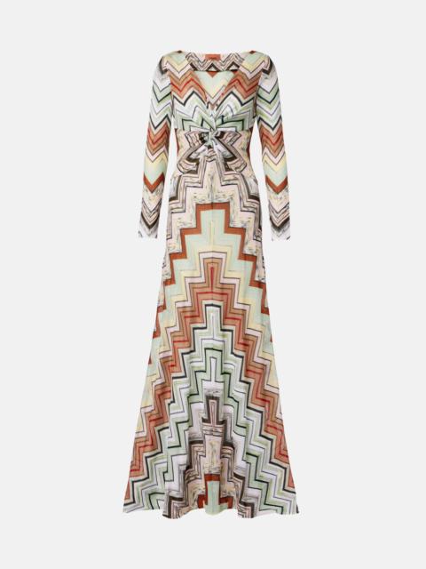 Missoni Chevron maxi dress