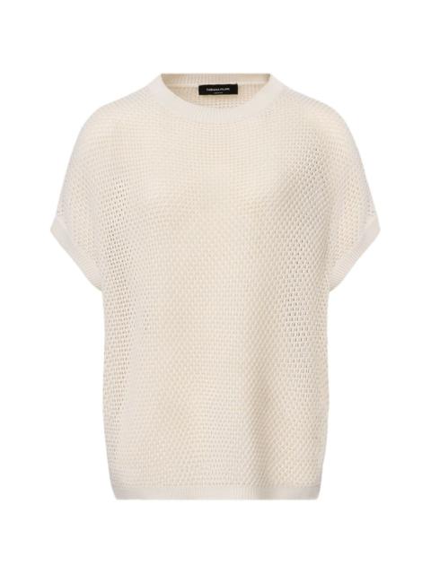 FABIANA FILIPPI sleeveless knitted top