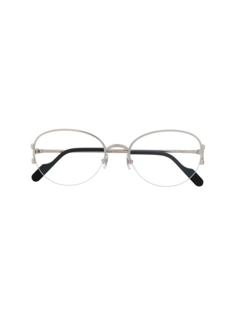 Cartier oval frame sunglasses