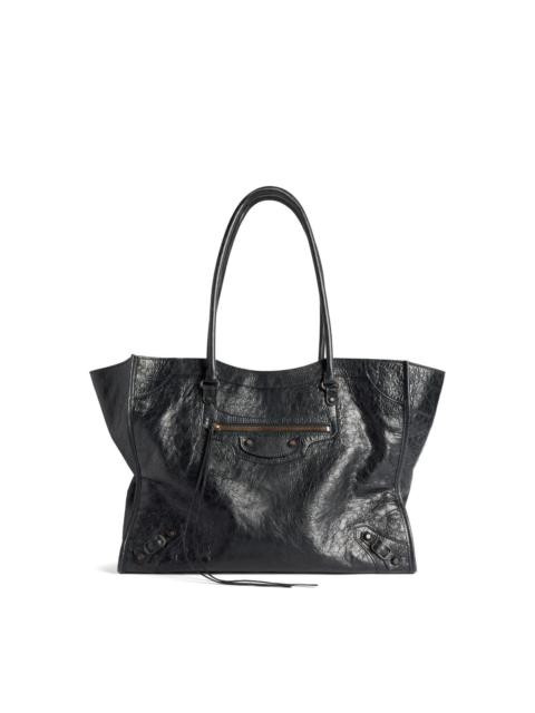 BALENCIAGA Le City medium leather tote
