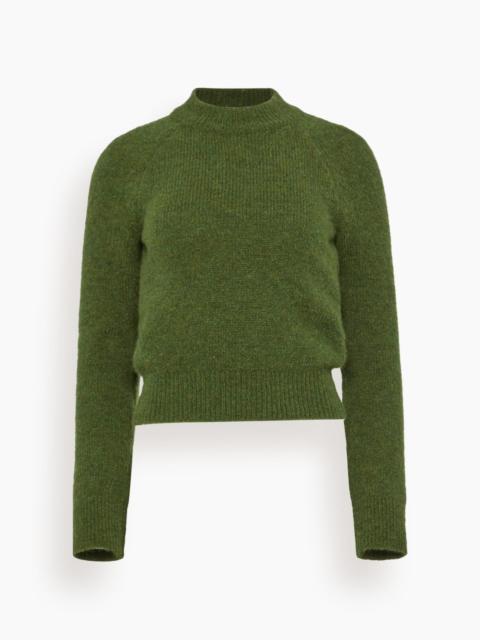 Dries Van Noten Texas Sweater in Dark Green