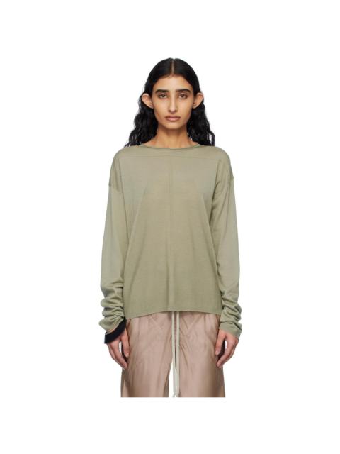 Rick Owens Green Hollywood Pull Sweater