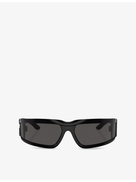 Dolce & Gabbana DG6198 Rectangle-Frame Injected Sunglasses