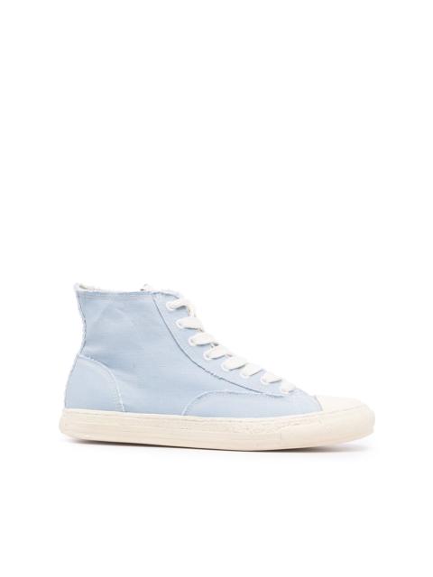 General Scale lace-up high-top sneakers