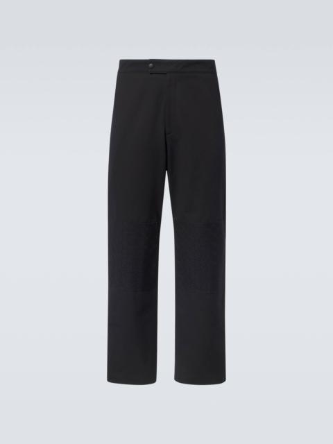 GUCCI Cotton ripstop straight pants