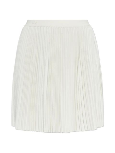 LACOSTE pleated mini skirt