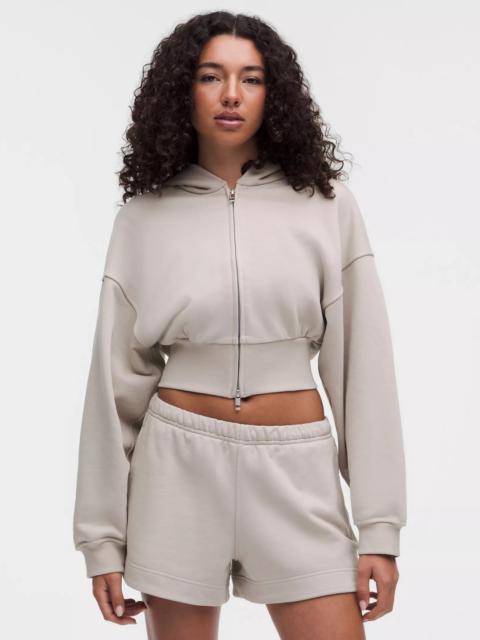 lululemon French Terry Cropped Full-Zip Hoodie