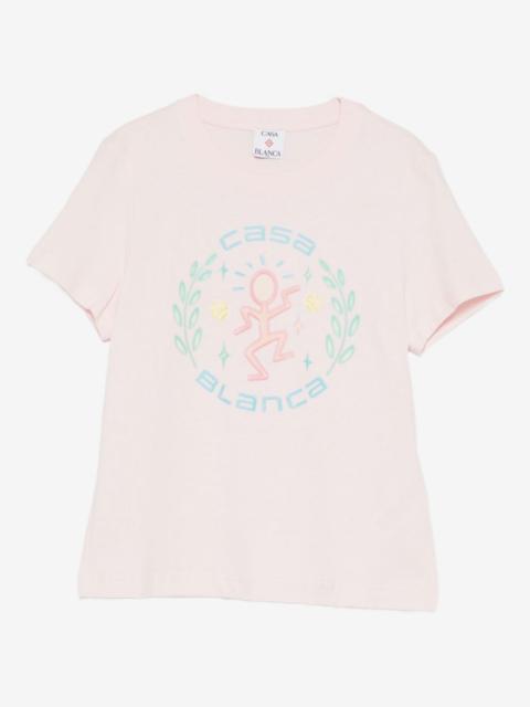 CASABLANCA fitted short sleeve T-shirt